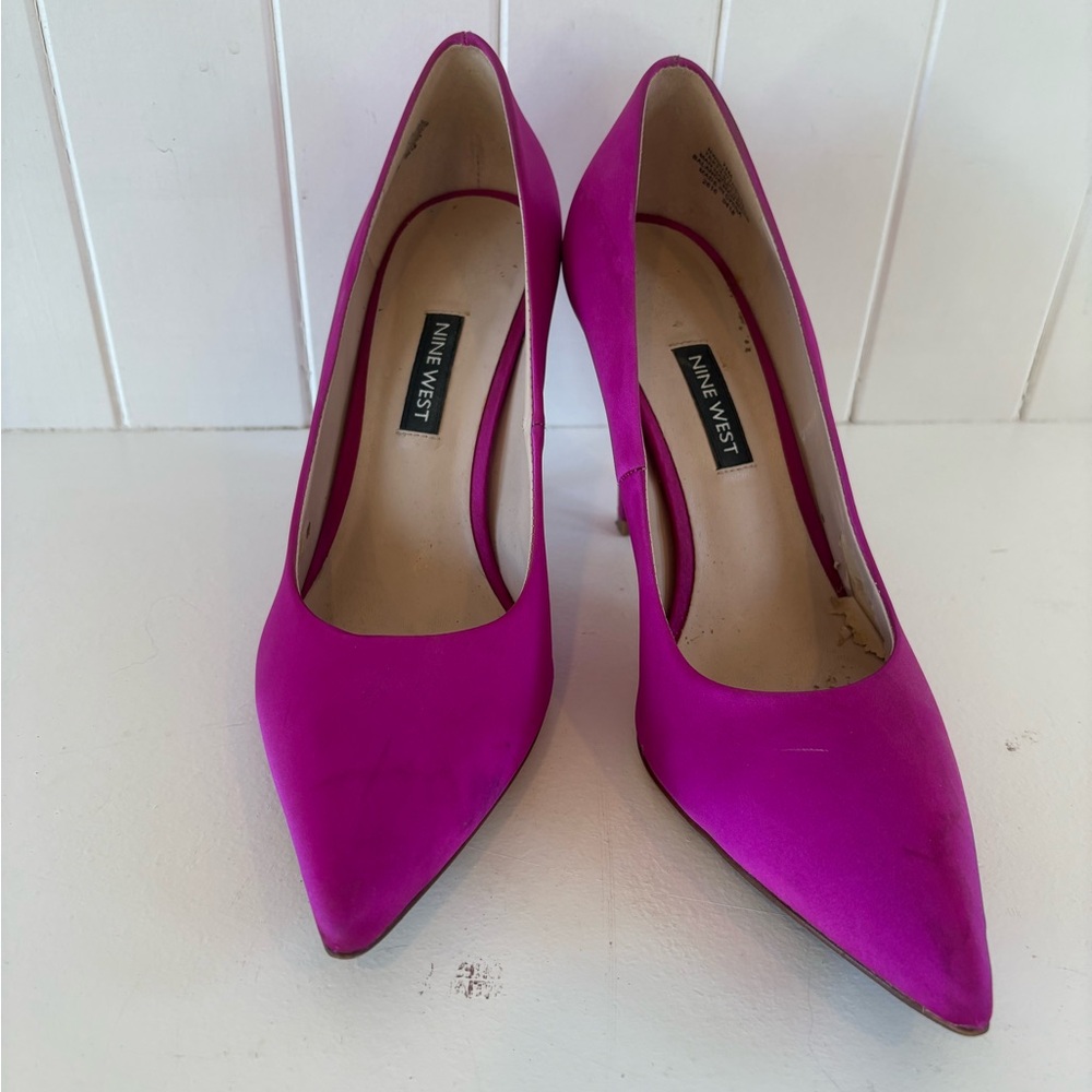 Nine West Fuchsia Heels